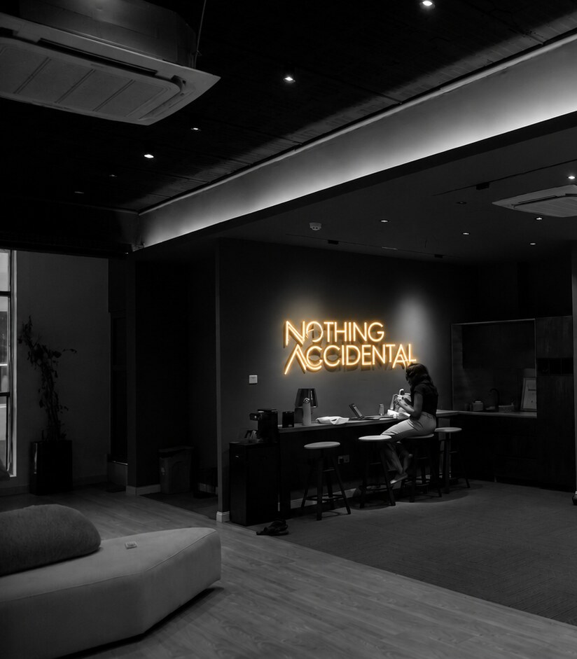 Nothing Accidental — inside the NONA studio