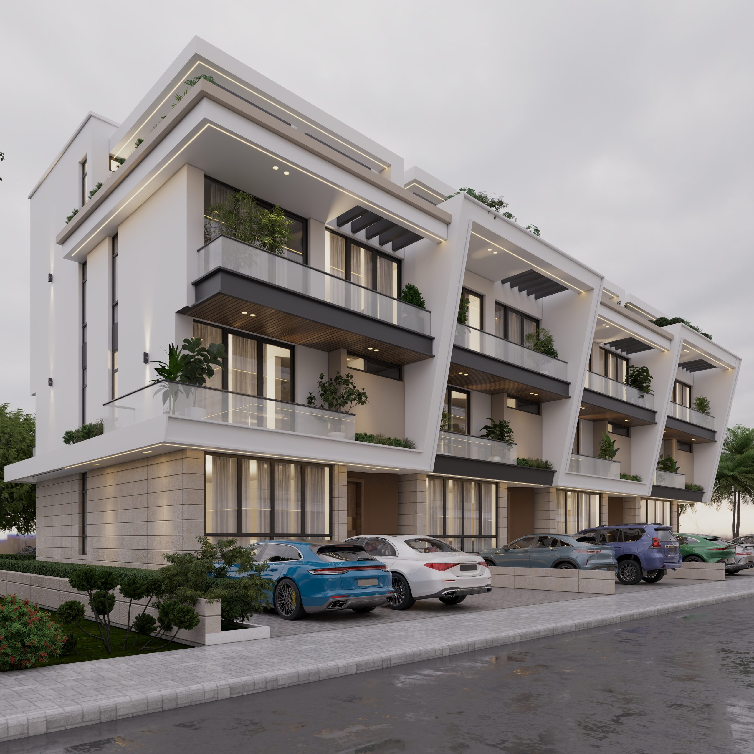 Prestige Manor — The residences in line