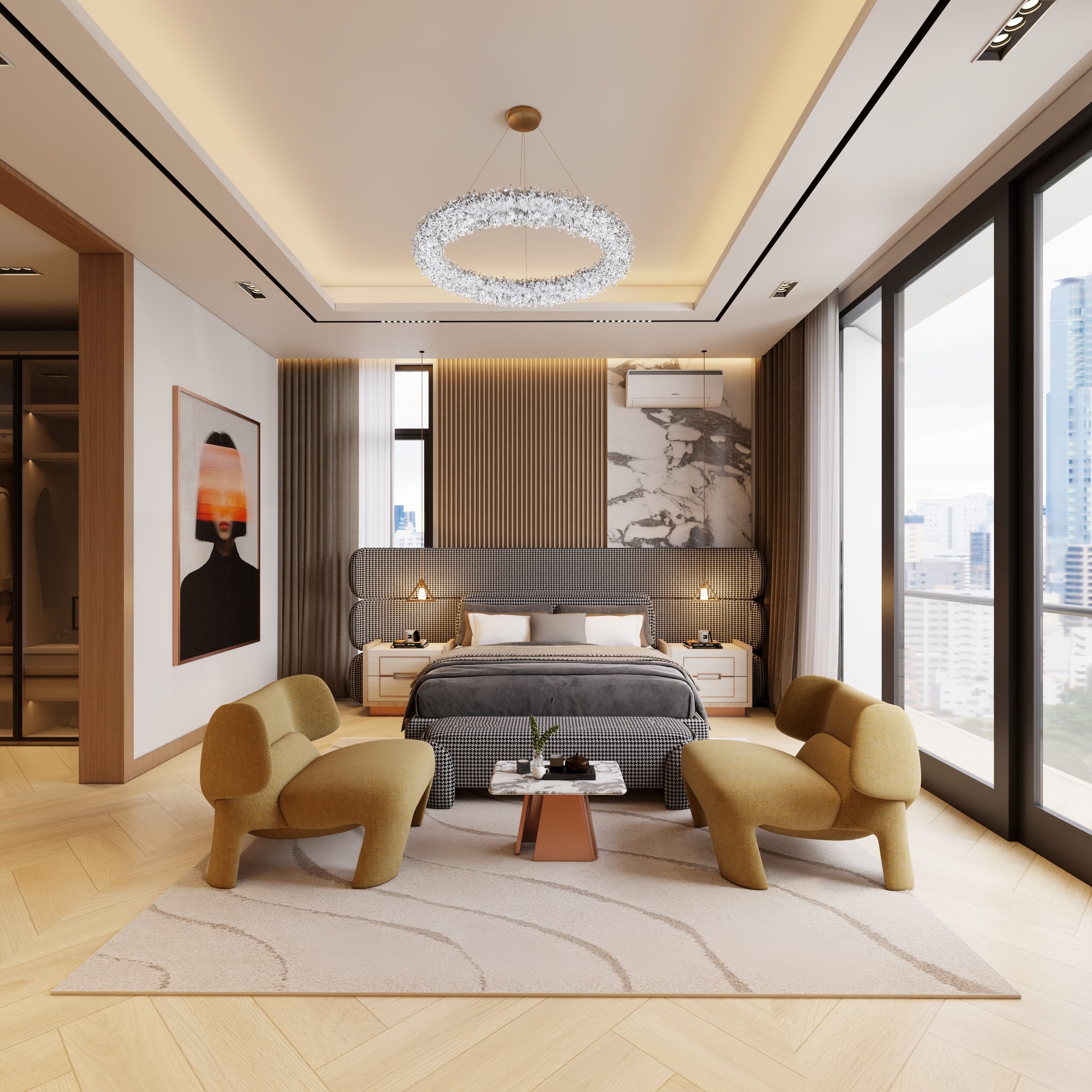 Prestige Manor — The double volume