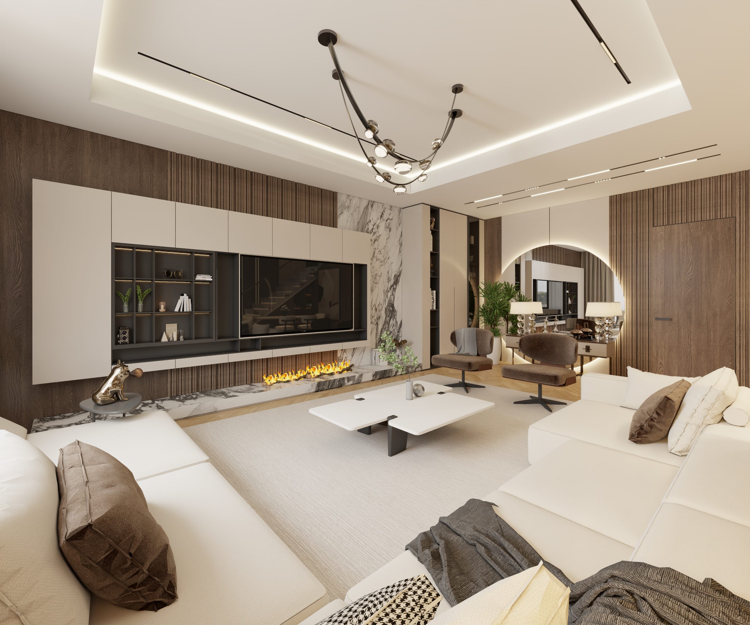 Prestige Manor — Living, composed
