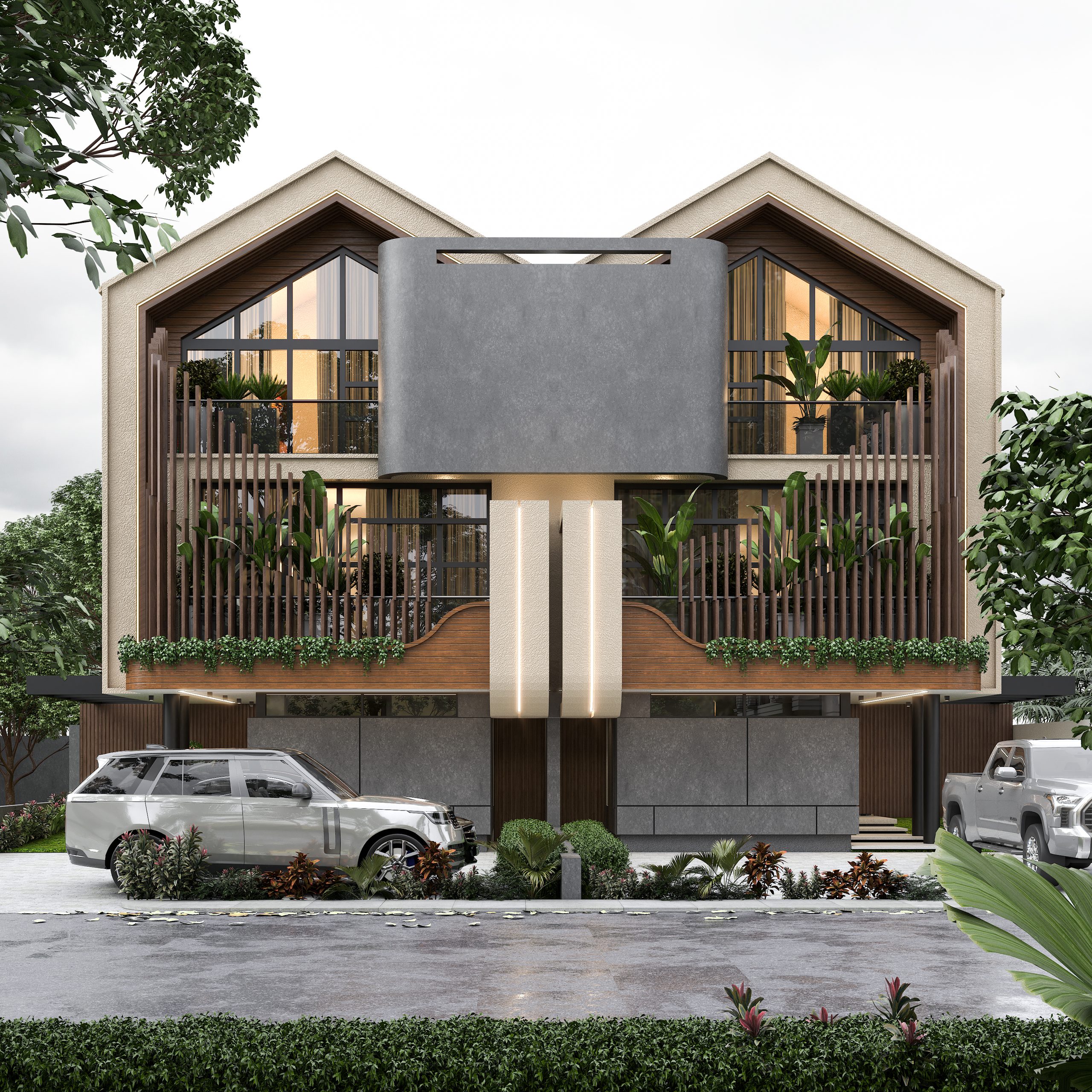 RXA — The front elevation