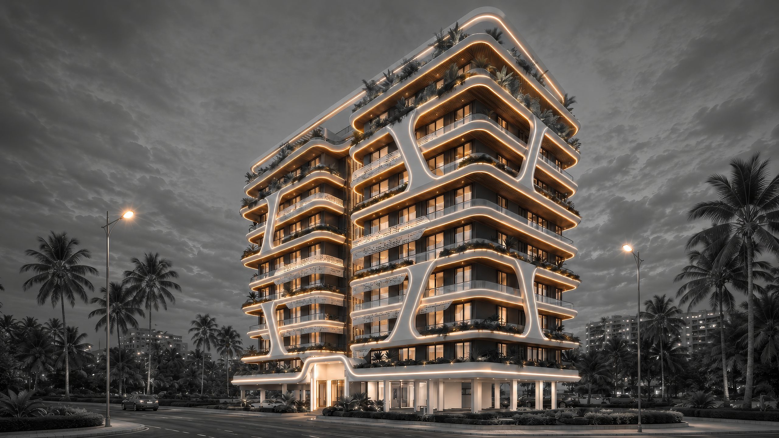 WUYE 2 — The corner at dusk